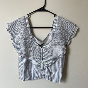 Zara striped top